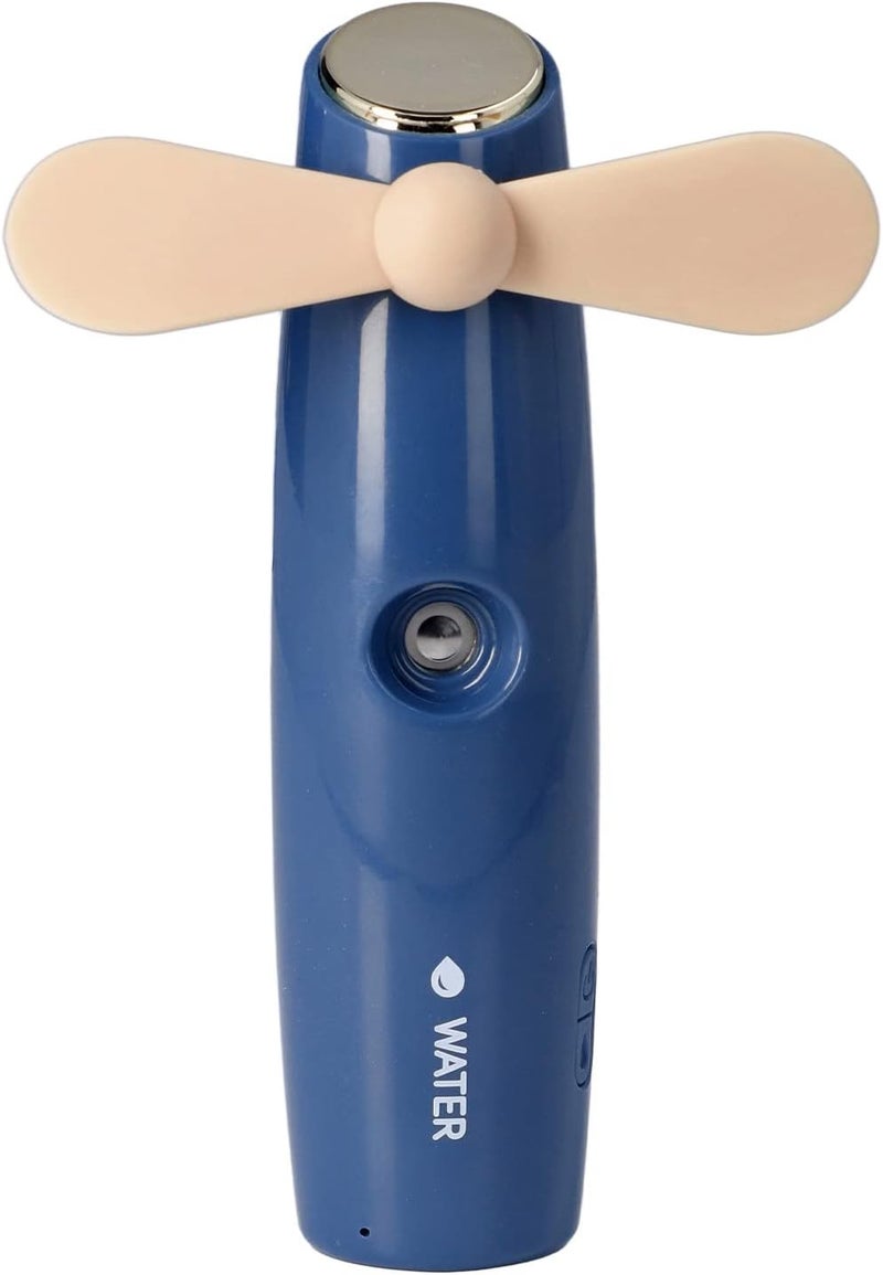 woobles Handheld Mini Fan, Portable 2 in 1 Spray Water Replenisher Fan, USB Rechargeable Small Pocket Fan, Cute Misting Fan for Outdoor Traveling - Image 1